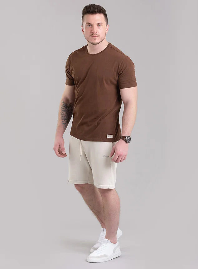 Men’s Basic Brown T-Shirt