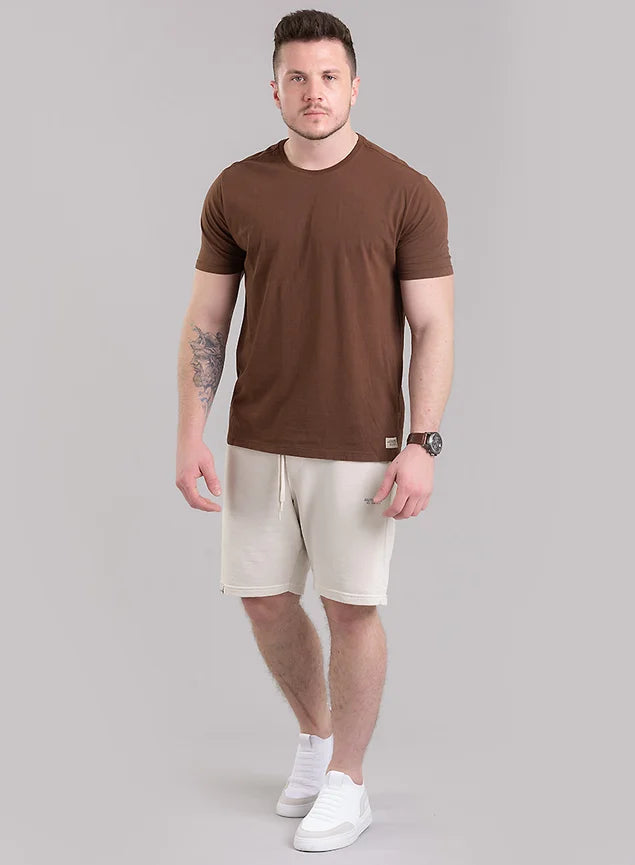Men’s Basic Brown T-Shirt